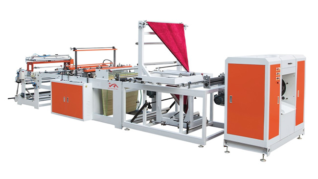 Fully Automatic Non-stop coreless trash bag garbage bag making machine